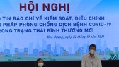 Ông Võ Văn Minh, Chủ tịch UBND tỉnh Bình Dương kết luận hội nghị