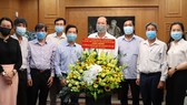 Lãnh đạo TPHCM thăm Báo Sài Gòn Giải Phóng