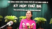 Chủ tịch HĐND TPHCM Nguyễn Thị Lệ: Đồng tâm hiệp lực đưa TPHCM trở lại nhịp sống sôi động