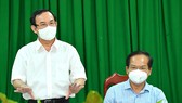 Quang cảnh buổi làm việc. Ảnh: VIỆT DŨNG