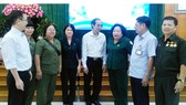 Gặp gỡ bộ đội tình nguyện, thanh niên xung phong làm nhiệm vụ quốc tế