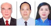 Từ trái qua, các đồng chí Phan Nguyễn Như Khuê, Nguyễn Hồ Hải và Trần Kim Yến