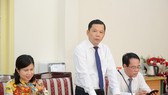 Phó Tổng cục trưởng Tổng cục Biển và Hải đảo Việt Nam Trương Đức Trí phát biểu nhận nhiệm vụ