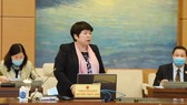 Chủ nhiệm Ủy ban Về các vấn đề xã hội Nguyễn Thuý Anh. Ảnh: QUANG PHÚC