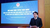 Thứ trưởng Bộ Kế hoạch và Đầu tư Trần Quốc Phương phát biểu