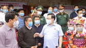 Chủ tịch Quốc hội Vương Đình Huệ, Chủ tịch Hội đồng bầu cử Quốc gia cùng đoàn công tác của Quốc hội làm việc tại Hà Giang