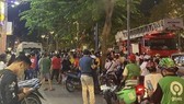 Lực lượng chức năng tại hiện trường