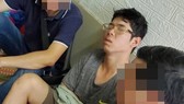 Bình lúc bị công an bắt giữ