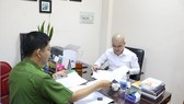 Công an làm việc với Nguyễn Thái Luyện