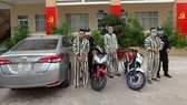 Nhóm đối tượng cùng tang vật