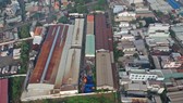 Khu đất đường Hồ Học Lãm, quận Bình Tân đang bị áp dụng lệnh phong tỏa của tòa án