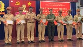 Công an TPHCM khen thưởng nhiều CSGT phòng chống tội phạm