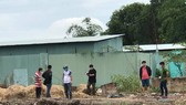 Công an khám nghiệm hiện trường