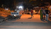 Công an phong toả khám nghiệm hiện trường