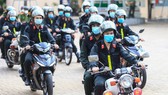 Công an TPHCM ra quân tấn công trấn áp tội phạm ổn định trật tự xã hội, phòng chống dịch Covid-19 sau khi TP nới lỏng giãn cách. Ảnh: DŨNG PHƯƠNG