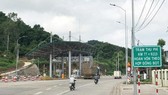 Trạm thu phí đặt trên QL3 cũ tại Km 77+922,5