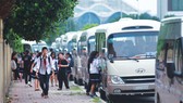 Xe đưa đón học sinh. Ảnh minh hoạ