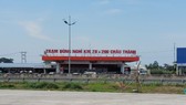 Trạm dừng nghỉ tại Long An được sử dụng làm chốt kiểm dịch