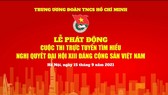 Phát động đoàn viên, thanh niên thi tìm hiểu Nghị quyết Đại hội Đảng lần thứ XIII