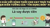 Bộ Công an cảnh báo ứng dụng vay tiền qua mạng