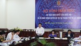 Hội đồng thẩm định Bộ Tư pháp thống nhất các nội dung dự thảo Nghị quyết về tổ chức chính quyền đô thị tại TPHCM