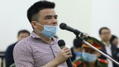 Bị cáo Trần Anh Quang tại tòa.