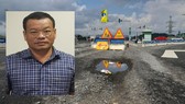 Đường cao tốc Đà Nẵng - Quảng Ngãi hư hỏng. Ảnh tư liệu