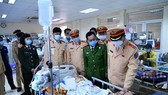 Xử lý nghiêm hành vi tông xe máy vào CSGT ở Vĩnh Phúc