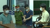 Các đối tượng tại cơ quan công an