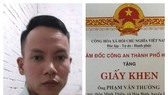 Khen thưởng thanh niên hỗ trợ tài xế taxi bắt tội phạm