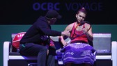 Simona Halep thể hiện sự thất vọng trước HLV của mình