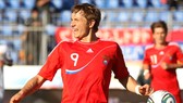 Roman Pavlyuchenko trong màu áo tuyển Nga