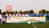 Các cầu thủ tham gia trận đấu thiện nguyện