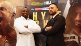 Joseph Parker (phải) và Dillian Whyte