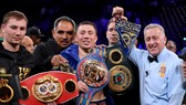 Golovkin đang sở hữu các đai vô địch hạng trung của WBA (Super), WBC và IBO