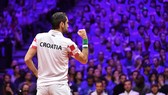 Cilic ăn mừng chiến thắng