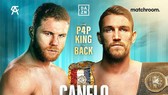 Hình ảnh quảng bá trận Canelo khiêu chiến Callum