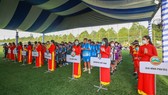 Các đội bóng nhí tham dự giải