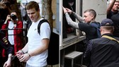 Kokorin và Mamayev trên đường rời Tòa án, thẳng tiến về trại giam