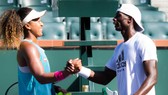 Naomi Osaka và HLV Jermaine Jenkins khi còn hợp tác