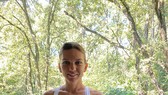Simona Halep đang rất tươi tắn sau một thời gian dài không thi đấu