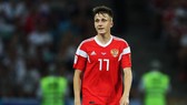 Golovin trong màu áo tuyển Nga