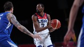 Kevin Durant trong trận đấu với CH Czech