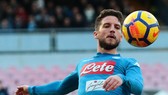 Dries Mertens ghi bàn thu ngắn cách biệt cho Napoli. Ảnh: Getty Images.