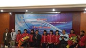 Chủ tịch Phạm Ngọc Minh (giữa) nhiều khả năng không tái nhiệm. Ảnh: SÂM SÂM