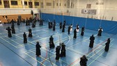 Các võ sĩ Kiếm đạo tại Đại học RMIT. Ảnh: NHẬT ANH
