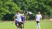 Có 37 cầu thủ nhí trúng tuyển vào JacademyVN. Ảnh: Dũng Phương