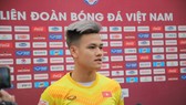 Hồ Tấn Tài trả lời phỏng vấn. Ảnh: Anh Trần