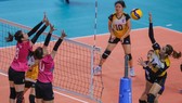 Đội chủ nhà Than Quảng Ninh có trận thuyết phục 3-0 trước Ngân hàng Công Thương trong ngày khai mạc Ảnh: Dũng Phương