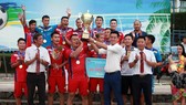 Khánh Hòa đăng quang sau trận chung kết đầy kịch tính. Ảnh: Anh Trần